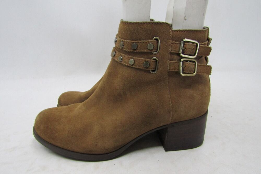 Koolabura UGG Womens Size 7 M Brown Suede Zip Buckle Ankle Fashion Boots